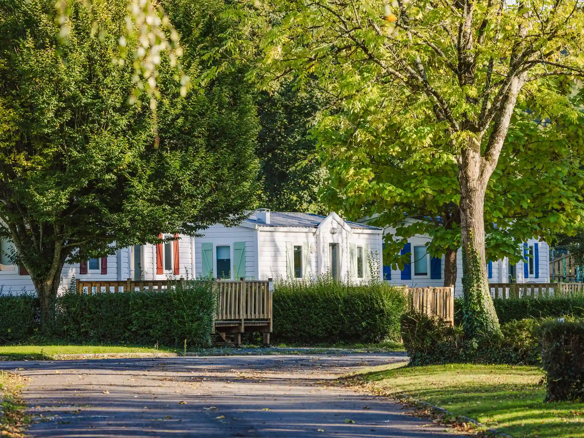 Allee du Flower Camping Les Chevaliers de Malte