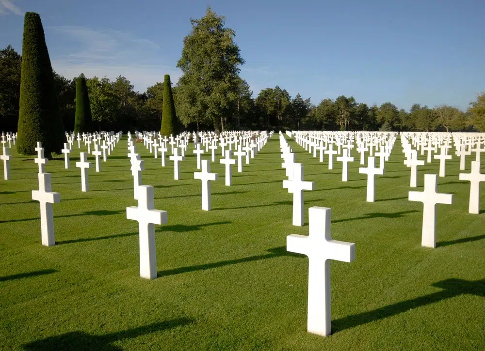 Amerikanischer Friedhof in der Normandie