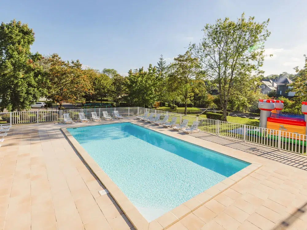 Large open-air swimming pool